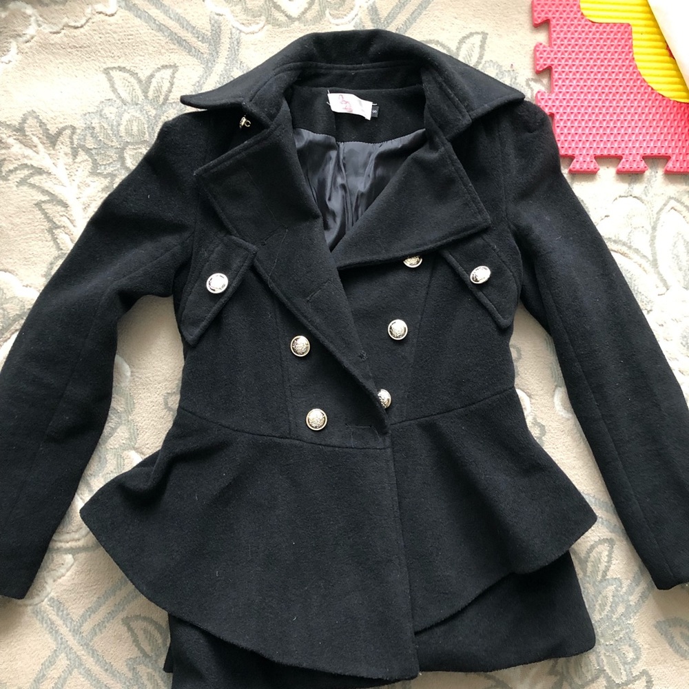 Black dressy coat
